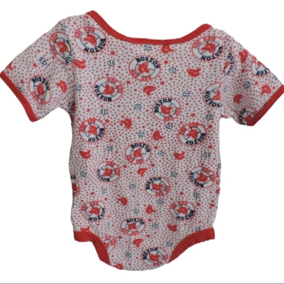 Boston Red Sox Baseball One Piece Bodysuit 18M - Picture 2 of 5
